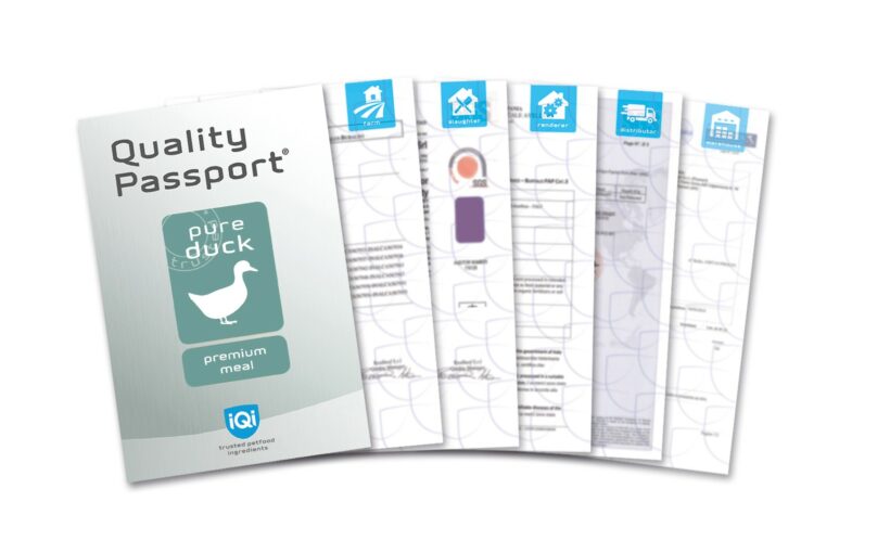 Quality passport product pictograms